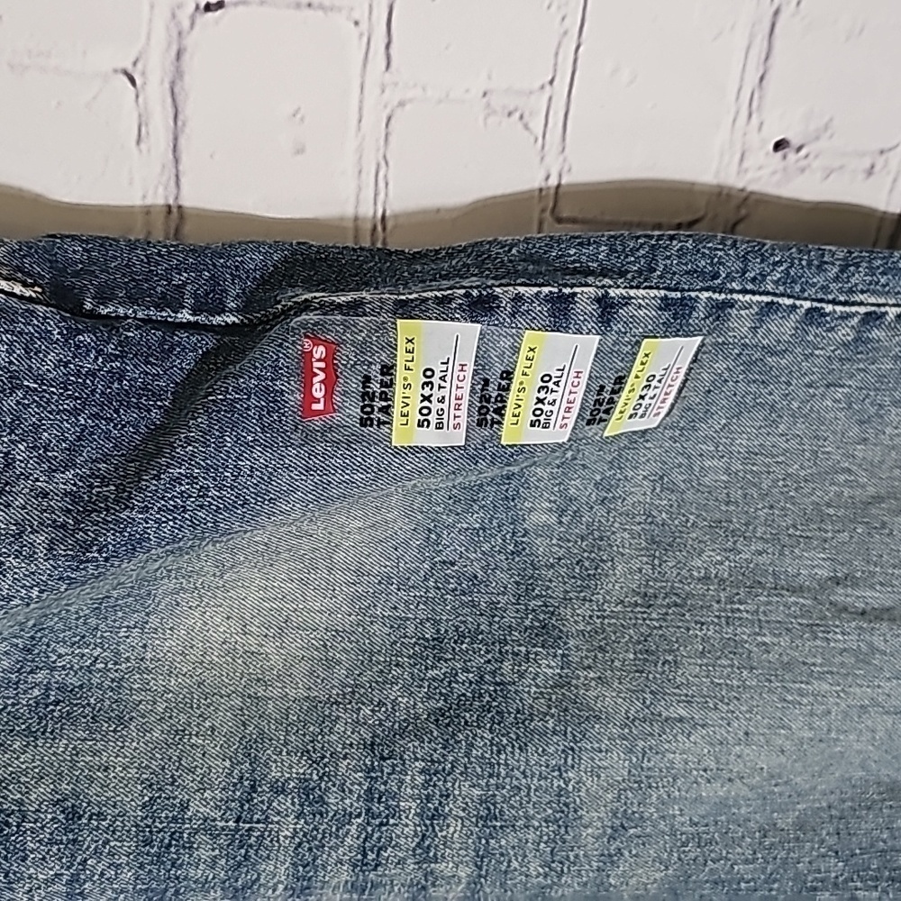 Levi's 502 Taper jeans sz 50 x 30 big and tall new with tags MP19 - Picture 2 of 7